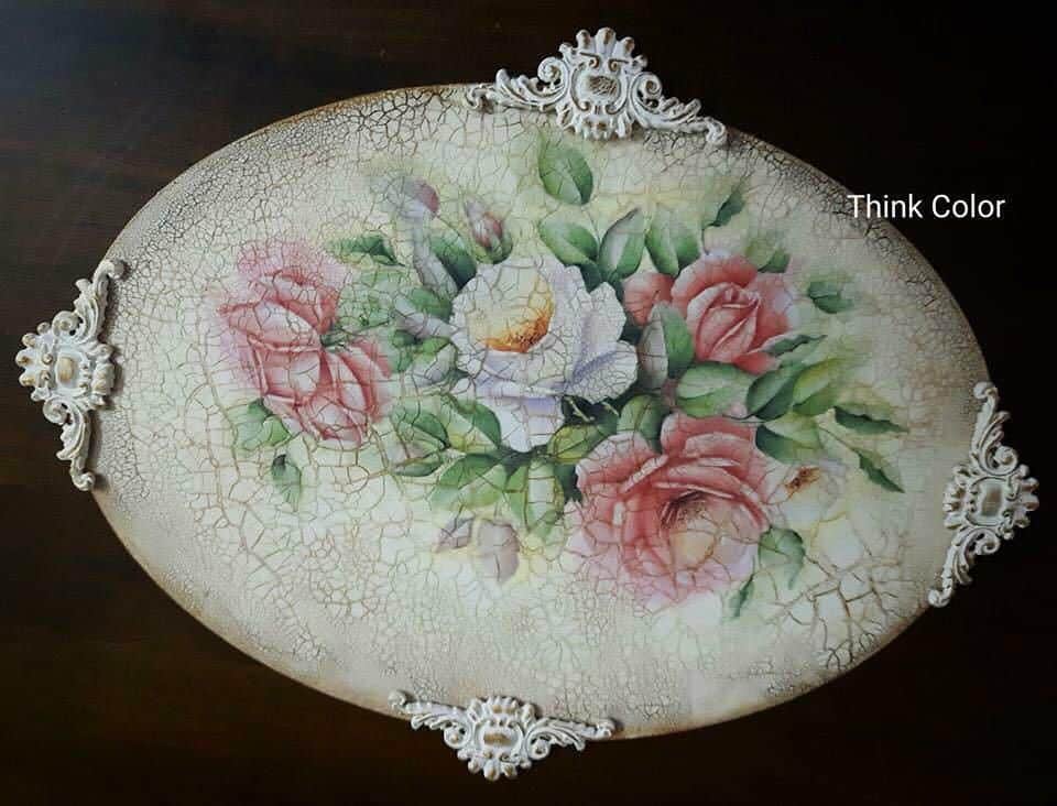 1- Decoupage Dining Table Placemat