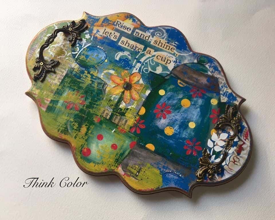 2- Decoupage Exclusive Tray