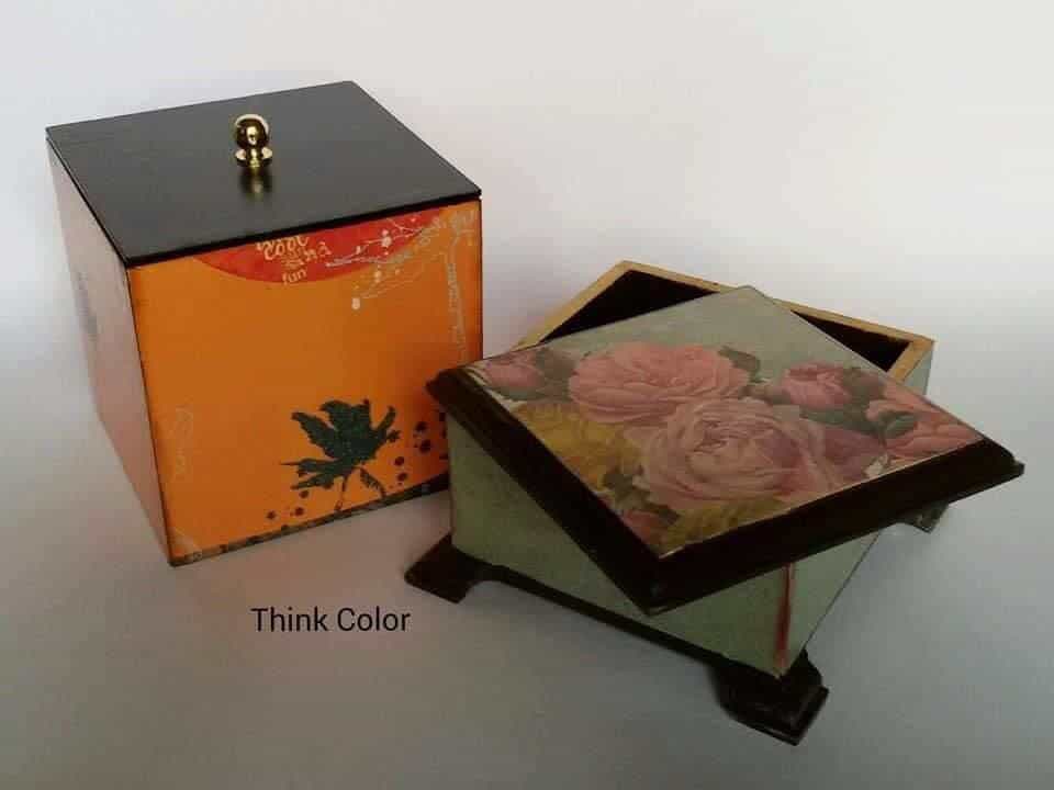 4- Decoupage Jewel Box