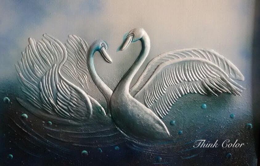 Relief painiting